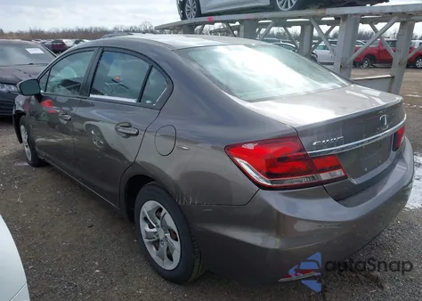 2014 Honda Civic Lx from USA, damaged, VIN 19XFB2F5XEE061597